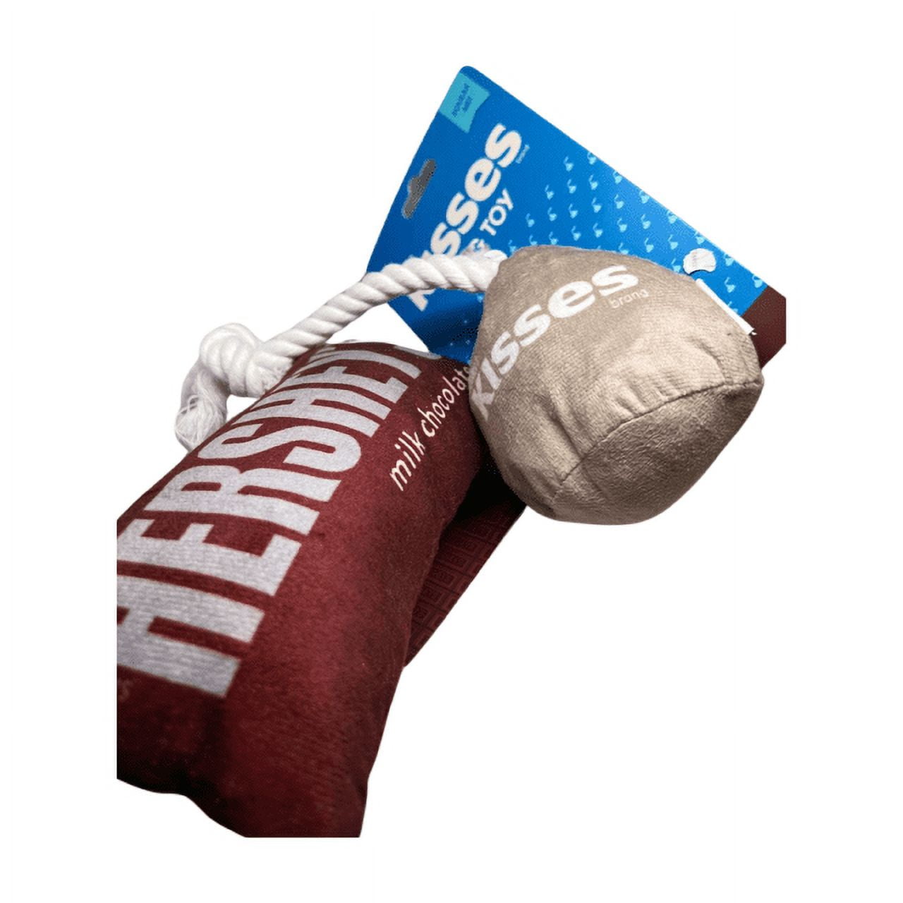 Hershey & KissesCute Puppy Toys, Chocolate Dog Chew Toy, Small Dog Toys, Candy Pet Toys, Squeaky Dog Toys for Small Dogs, Puppy Chew Toys, Plush Dog Toy Pack