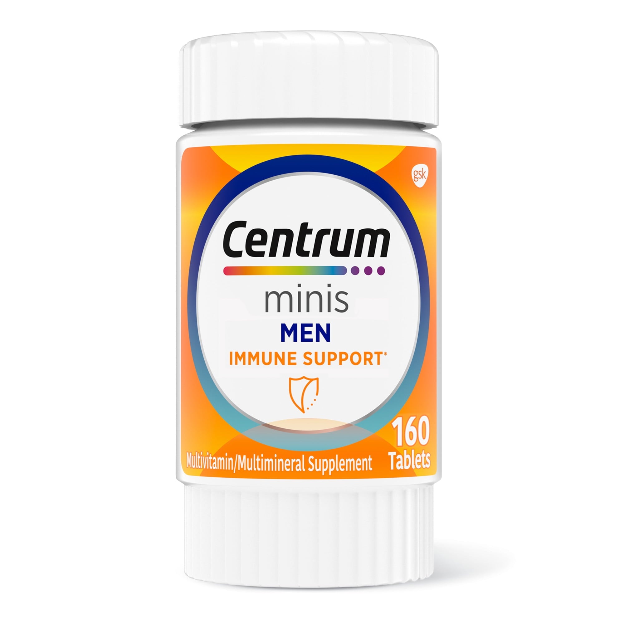 Centrum Minis Men Immune Support(4), Men's Multivitamin - 160 Tablets (2 Per Serving)