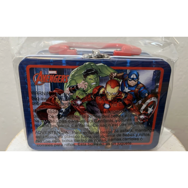 Marvel x Avengers Metal Mini Lunch Pail/Lunch Box