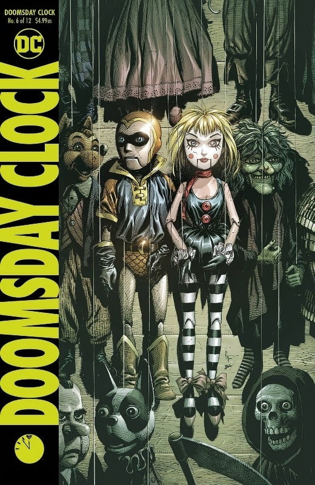 DOOMSDAY CLOCK #6 DC FRANK JOHNS WATCHMEN SUPERMAN BATMAN COMEDIAN ARKHAM 72518