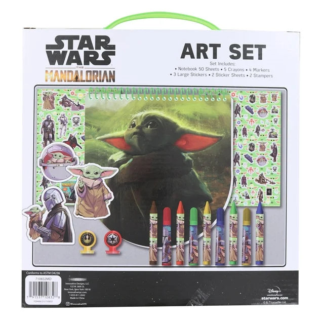 Star Wars The Mandalorian The Child Grogu 17 Piece Art Set