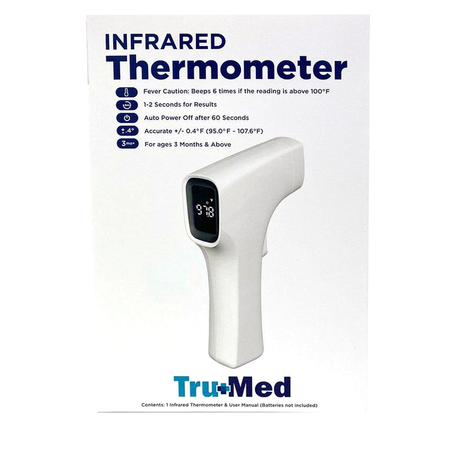 Guru Nanda No-Touch Infrared Thermometer