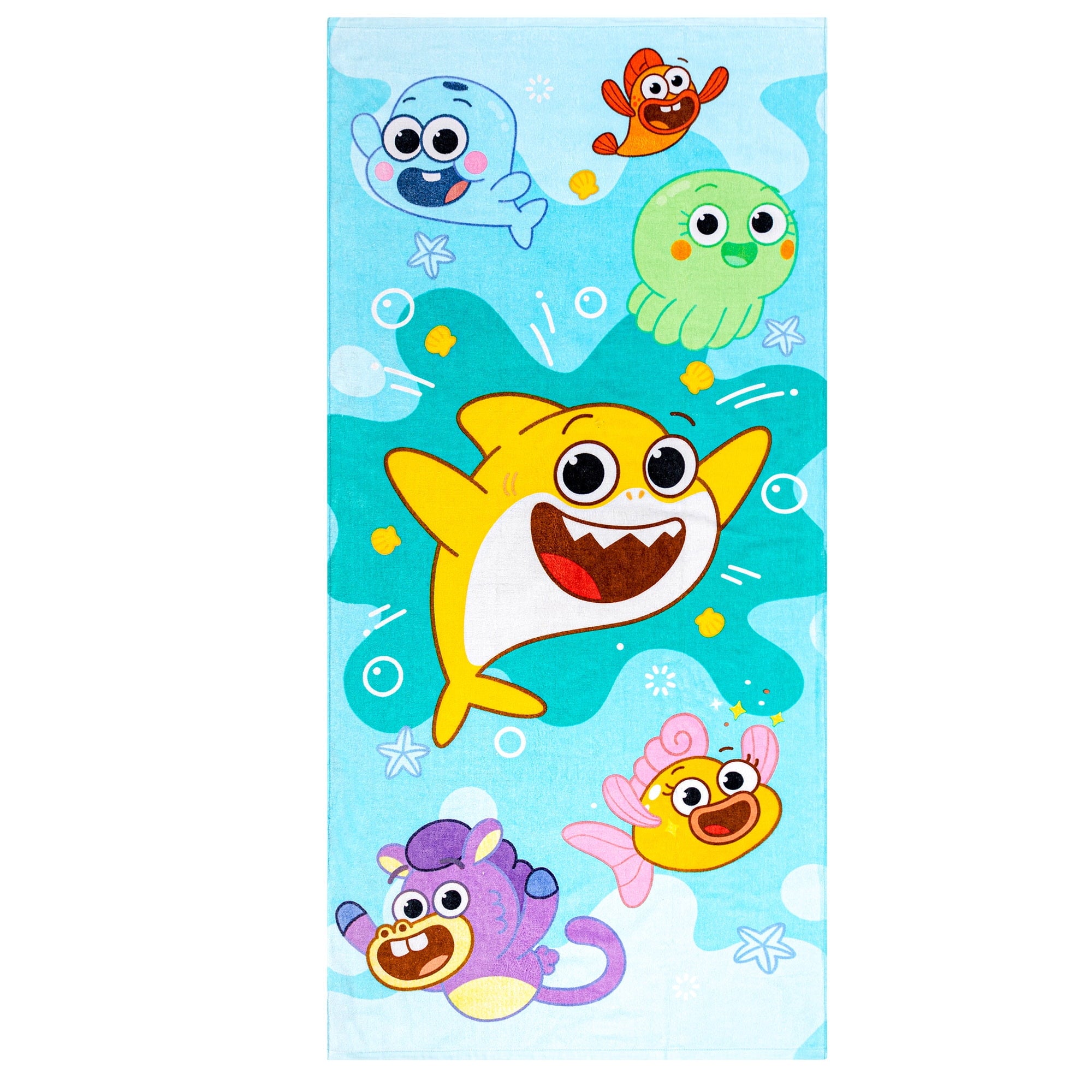 Baby Shark Beach Towel, Kids, 28 x 58