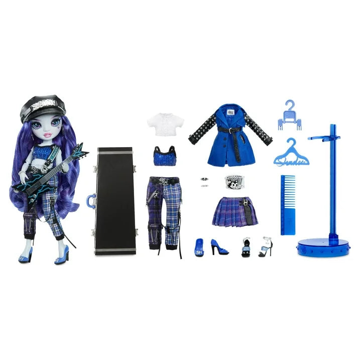 Rainbow Vision Shadow High Neon Shadow - Uma Vanhoose Fashion Doll with 2 Designer Outfits, 12 inch