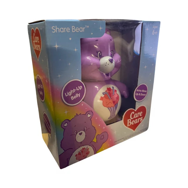 Care Bears Share Bear light-up belly, Arms move up & down