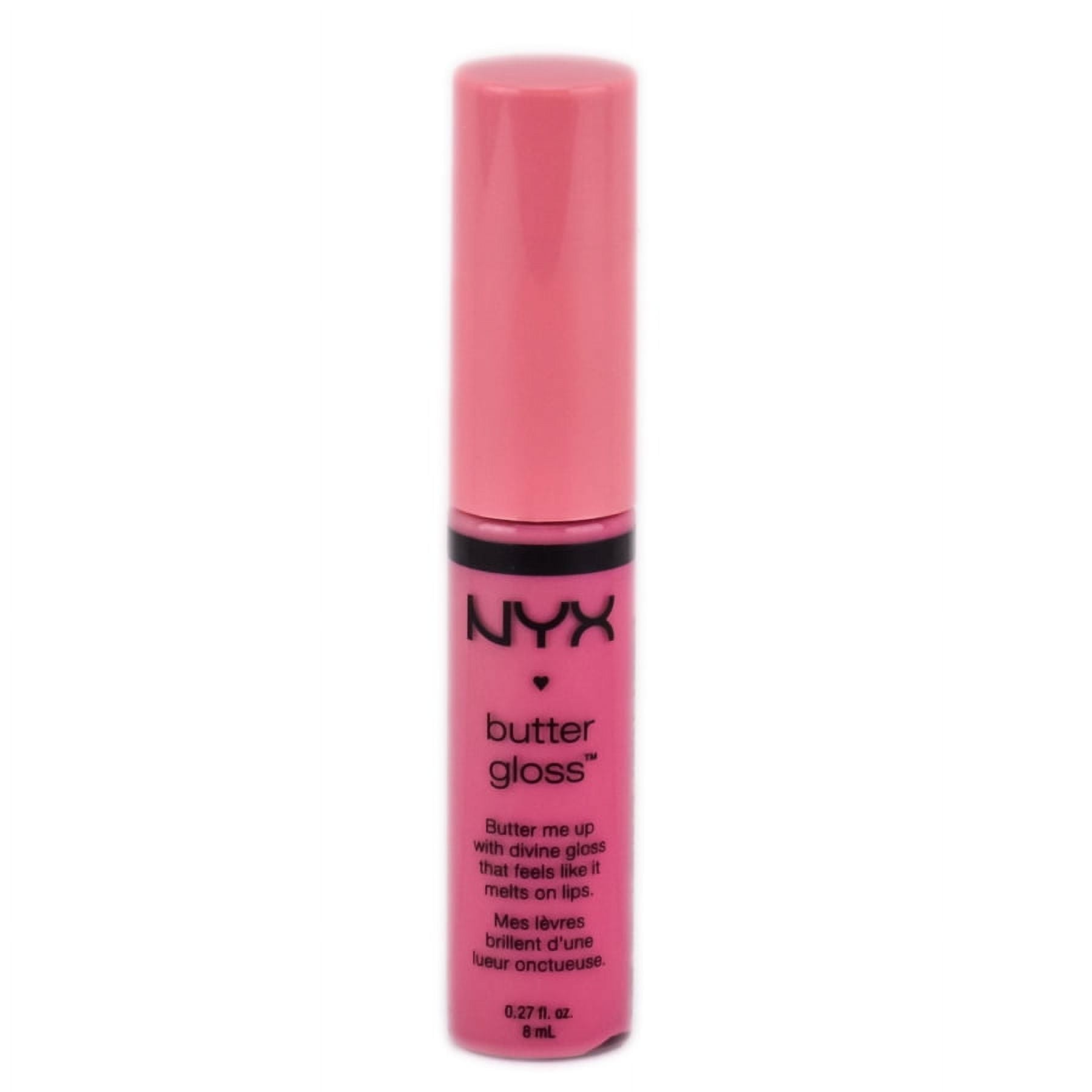 NYX Professional Makeup Butter Gloss, Non-Sticky Lip Gloss, Vanilla Cream Pie, 0.27 Oz