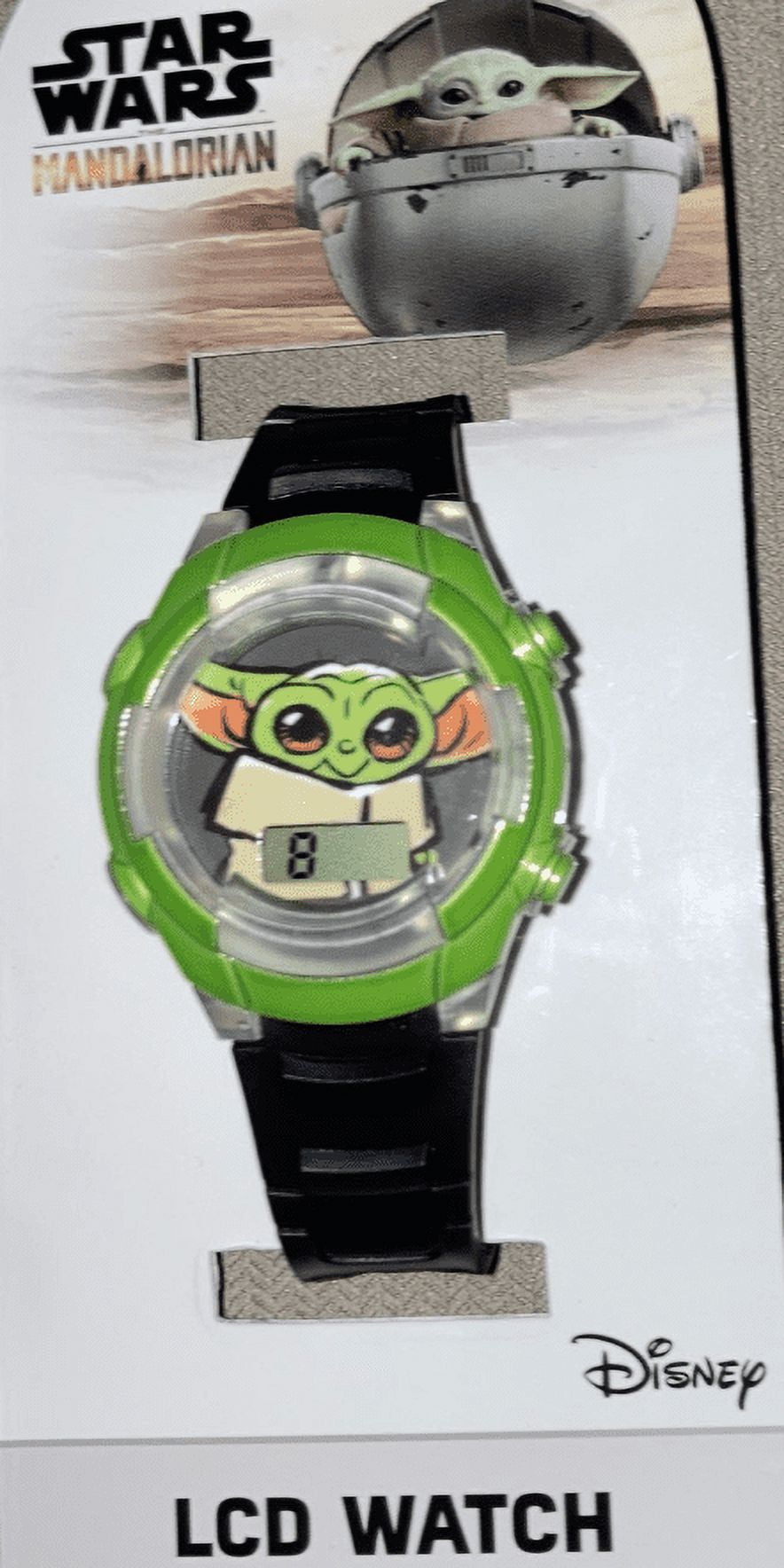 Star Wars The Mandalorian - The Child / Baby Yoda Flashing LCD Watch