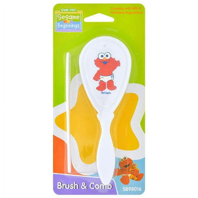 Sesame Street Beginnings - Baby Elmo Brush & Comb