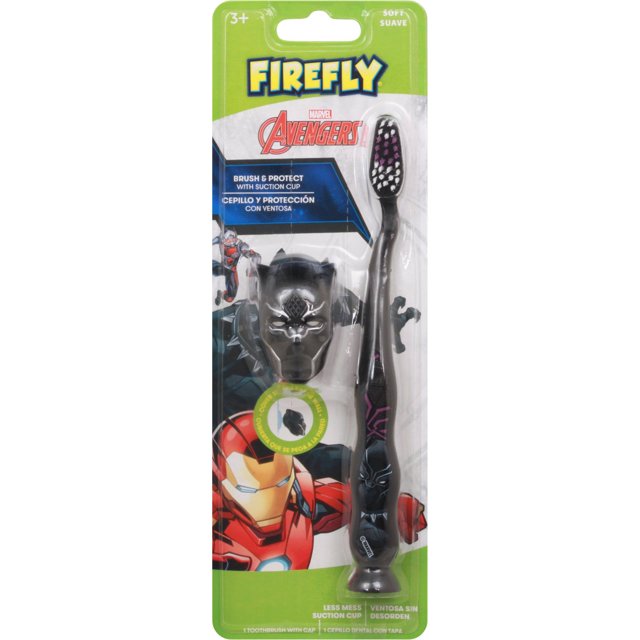 Marvel Heroes Barrel Toothbrush Suction Bottom - 3D Sticker - Cap