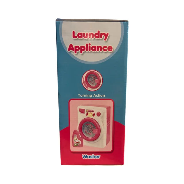 Laundry Appliance white and Pink Light/Sound