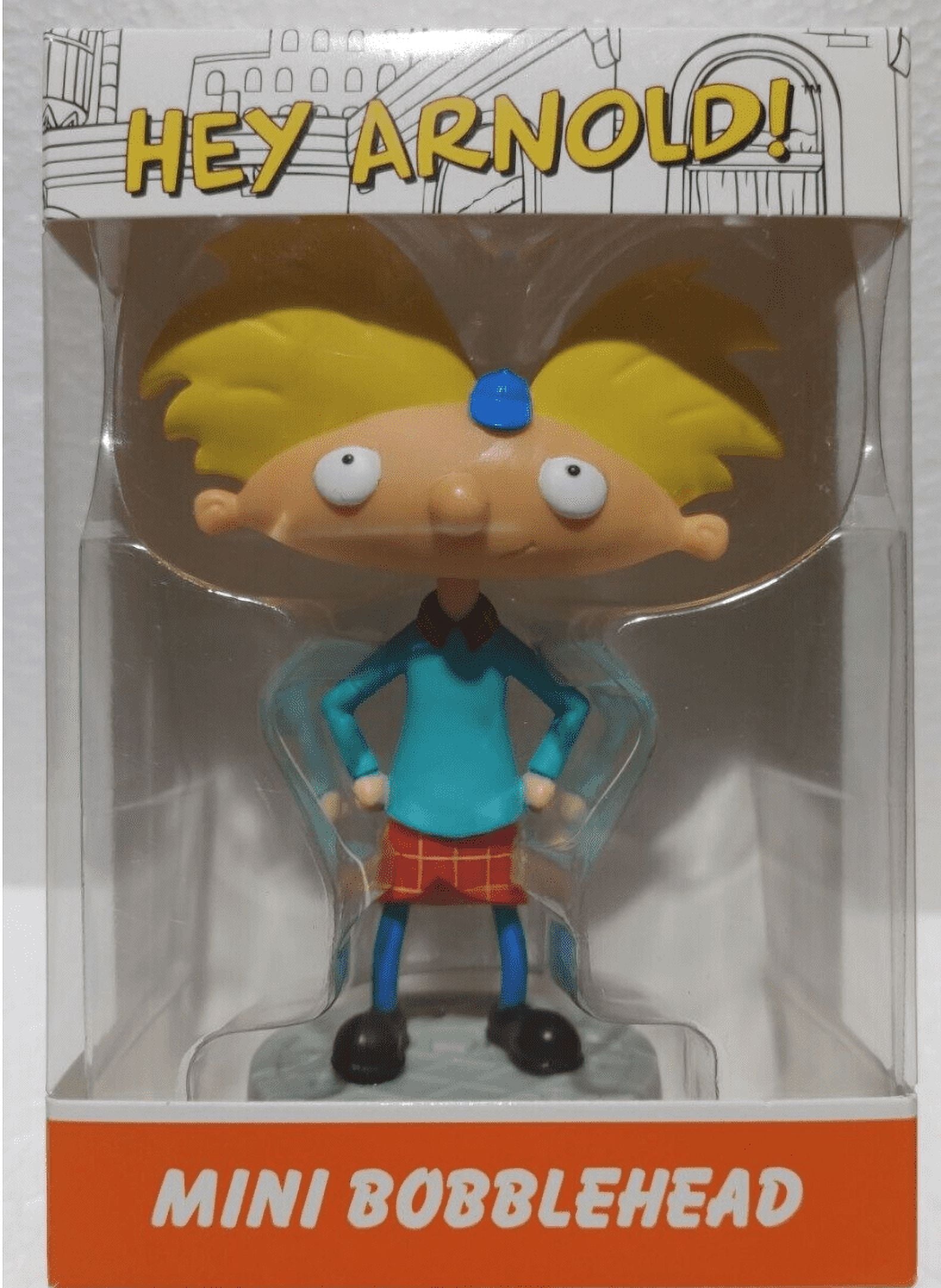 Hey Arnold 3in BOBBLEHEAD Figure Nickelodeon Collection