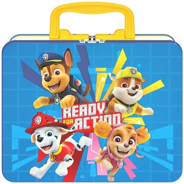 PAW Patrol Puzzle in Tin with Handle, for Families and Kids Ages 4 and up