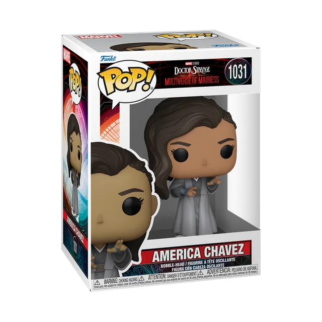 Funko Pop! Marvel: Doctor Strange in the Multiverse of Madness - America Chavez Vinyl Bobblehead