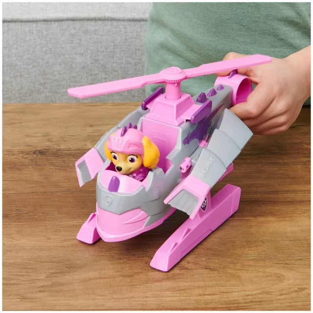 PAW Patrol: Rescue Knights - Transforming Car with Skye Action Figure