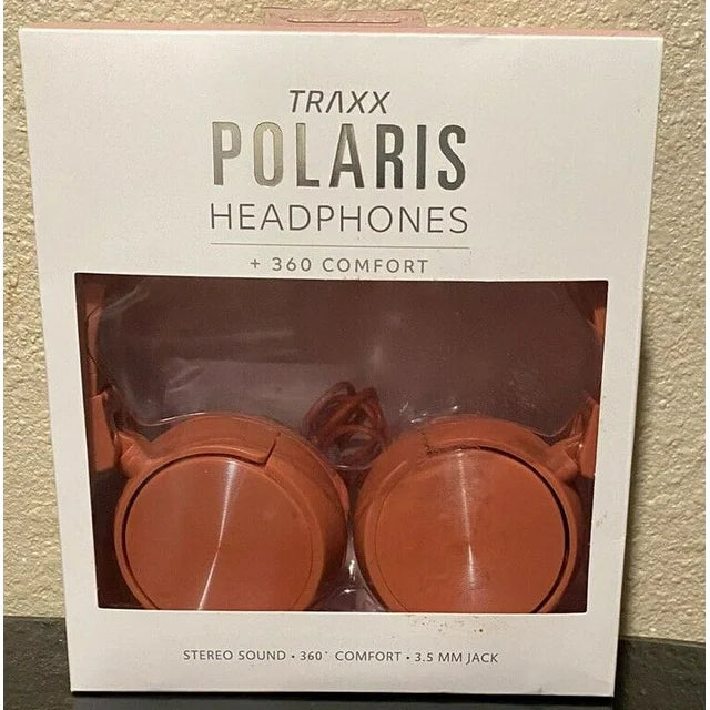 TRAXX POLARIS HEADPHONES +360 COMFORT- Rose Pink