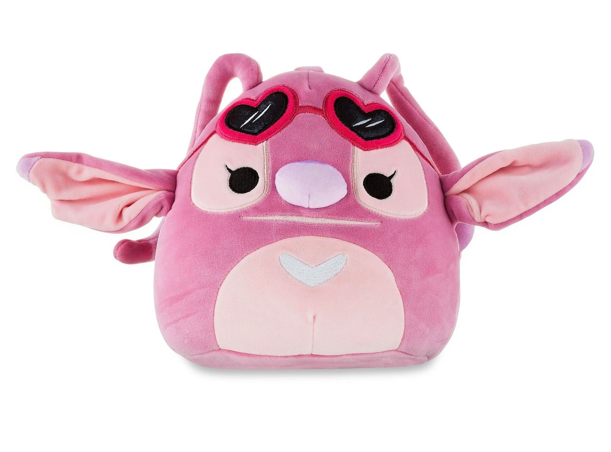 Squishmallows 6.5" Valentines Disney Angel with Heart Glasses