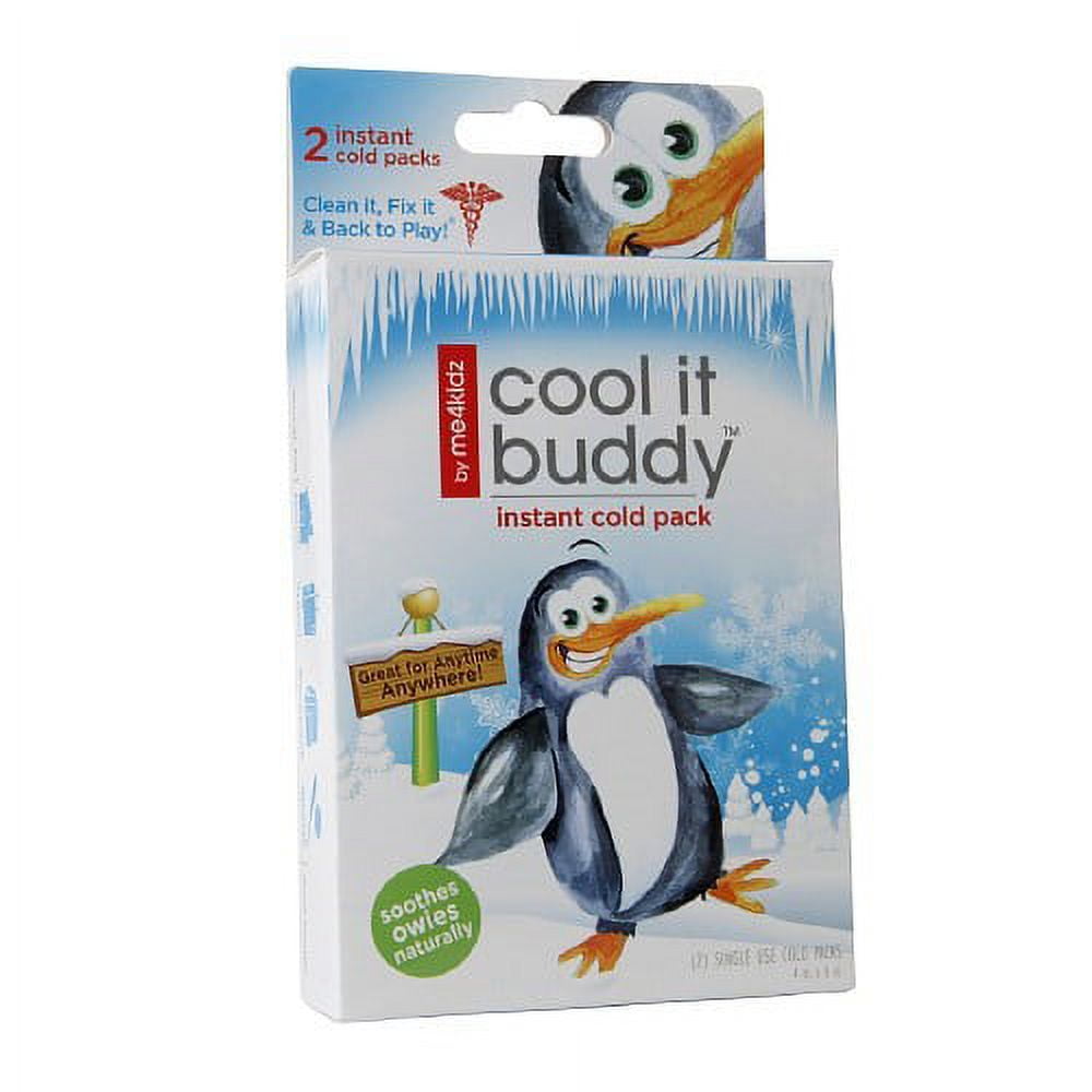 Me4kidz Cool It Buddy Instant Ice Packs, 2 Ct