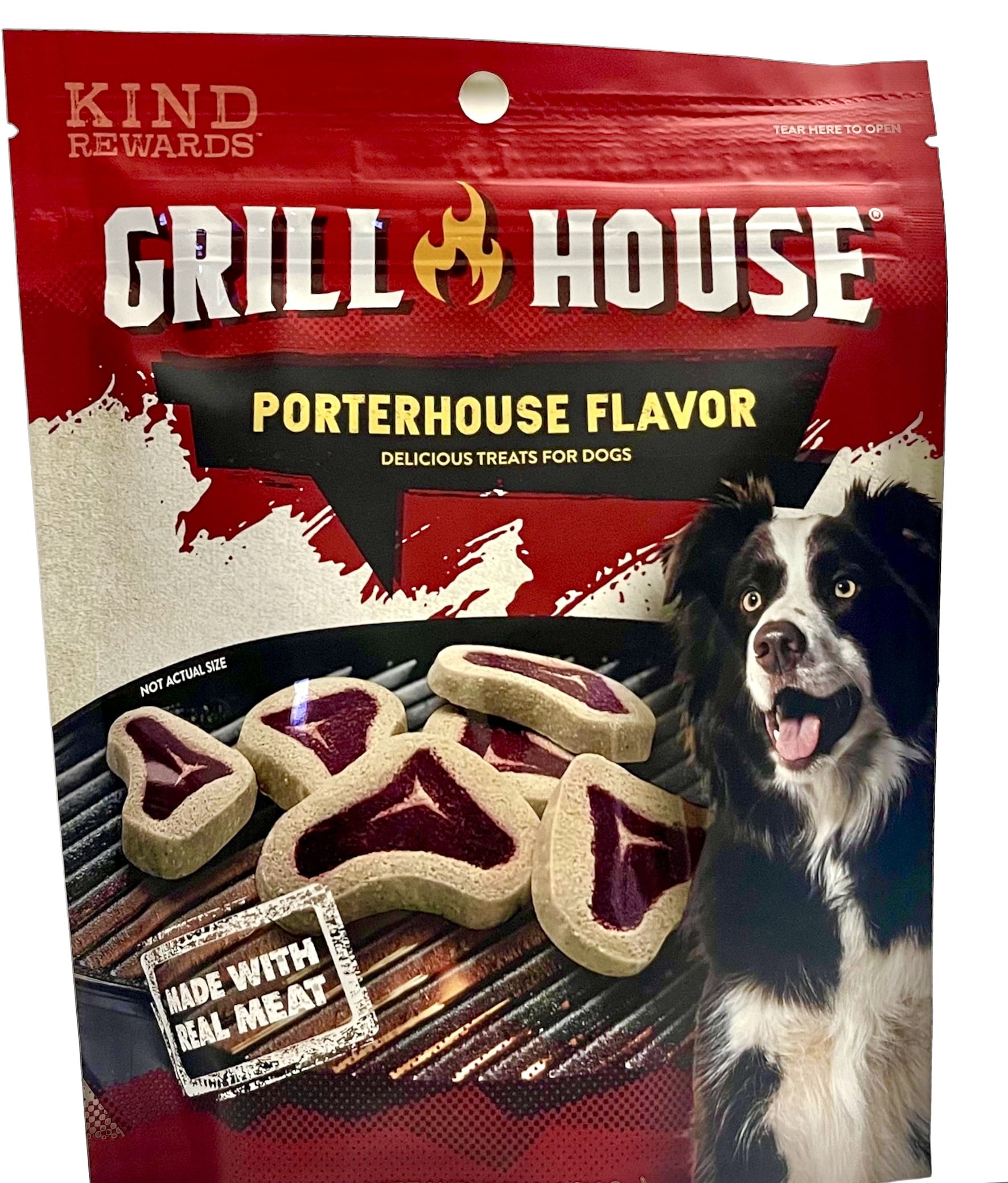 Grill House Porterhouse Flavor Dog Treats, 4.5 oz