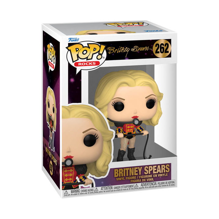 Funko Pop! Rocks: Britney Spears - Circus Vinyl Figure (Chance of chase)