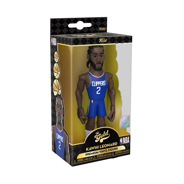 Funko Vinyl Gold 5" NBA: Clippers - Kawhi Leonard with Chase