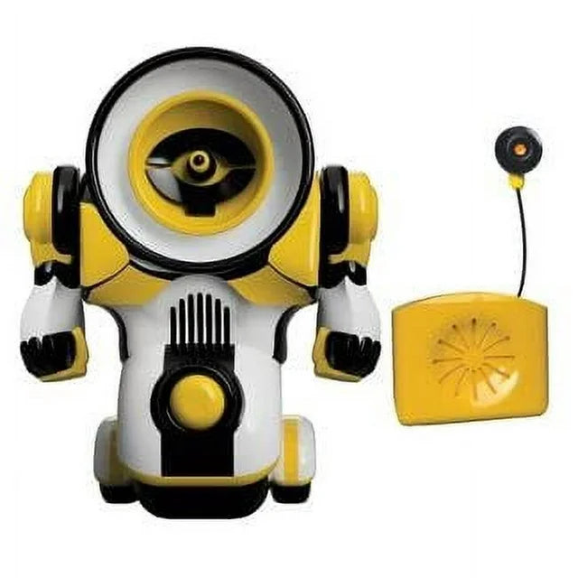 SPYBOTS Cybernetic Security Robots ROBOEAR Yellow Remite Listening Robot