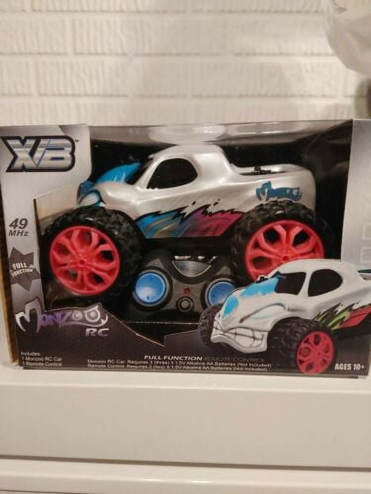 Monzoo Toy Remote Control Car White/Blue/Pink