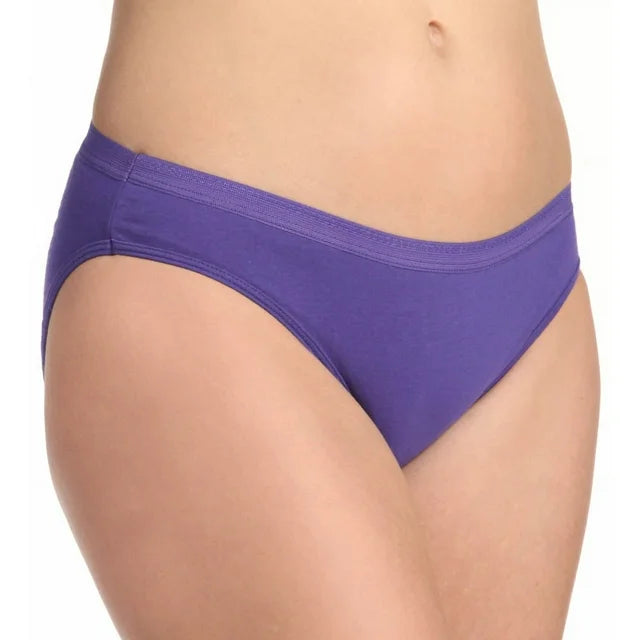 Fruit Of The Loom Women's Cotton Bikini Panties, 3 Pack