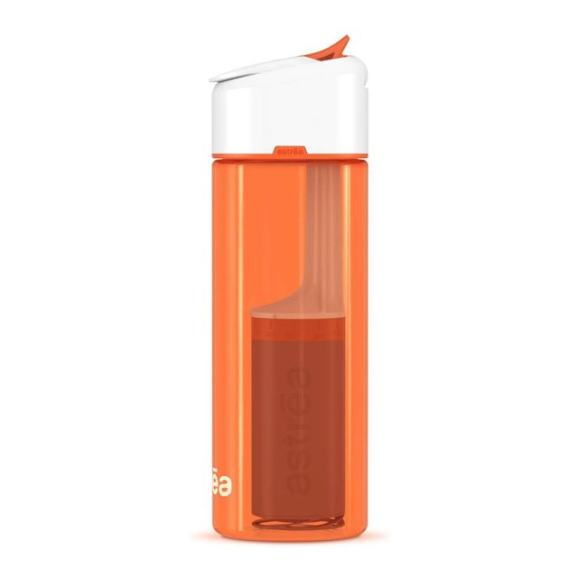 Astrea Plastic Bottle with 1 Filter (Orange)