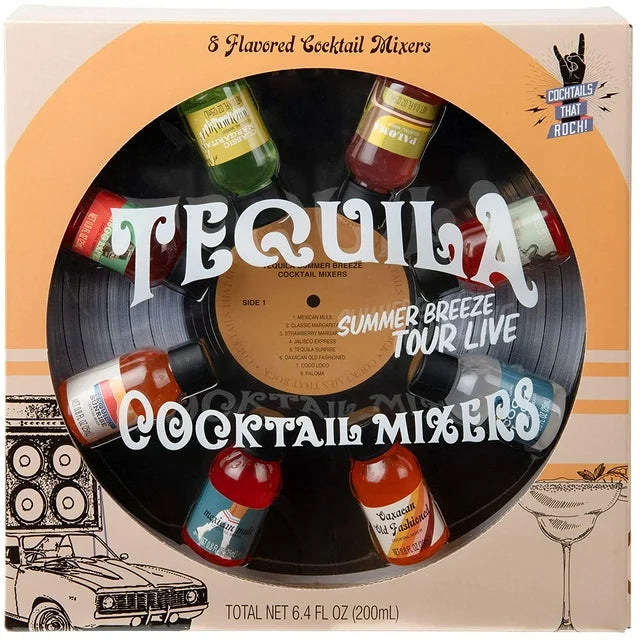 Thoughtfully Cocktails, Greatest Hits Cocktail Mixers, Set of 8 (Contains NO Alcohol)