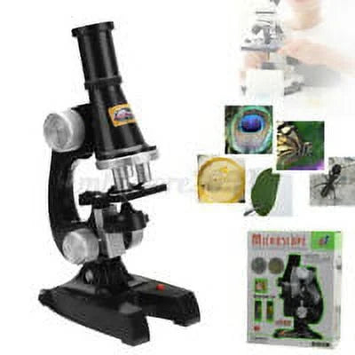 Stem Microscope Kit STEM 3 Magnifications 100x, 200x, 450x Grey Color