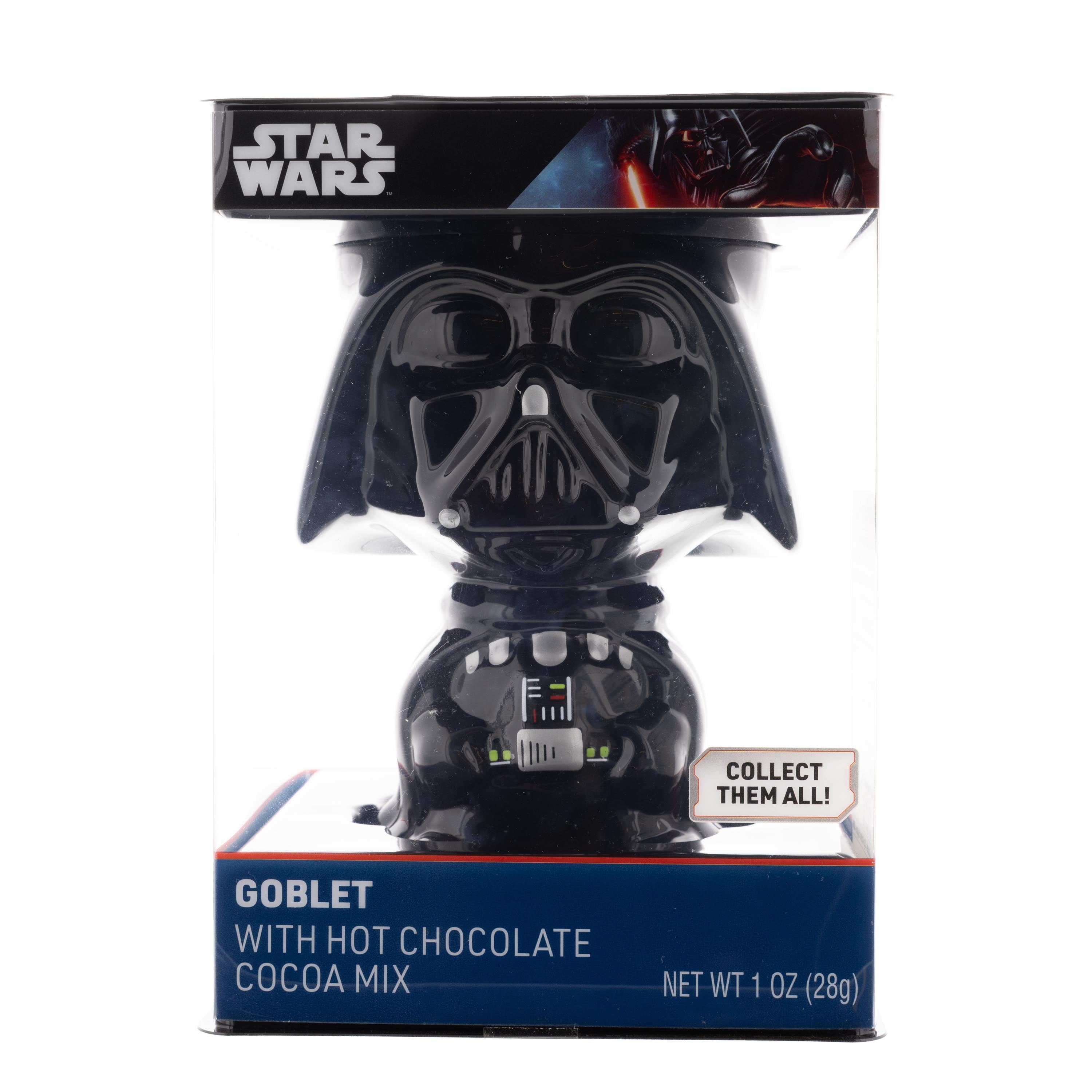 Galerie Star Wars Darth Vader Goblet with Cocoa Mix, 1 oz