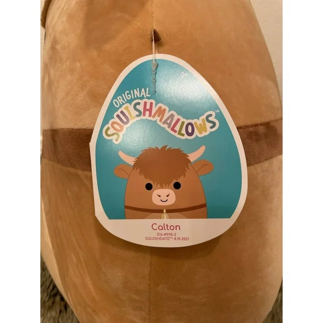 Squishmallows 16" Calton the Highland Cow