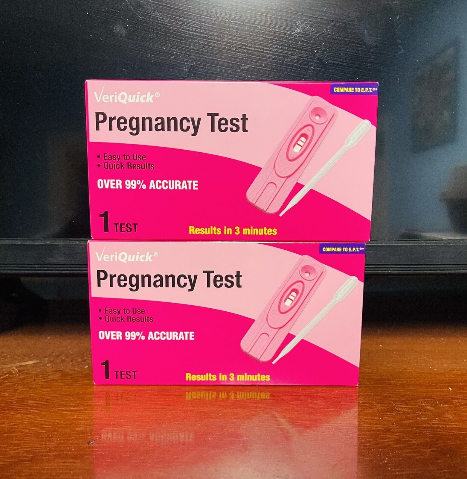 Veriquick pregnancy test Over 99% Accurate. Lot of 2