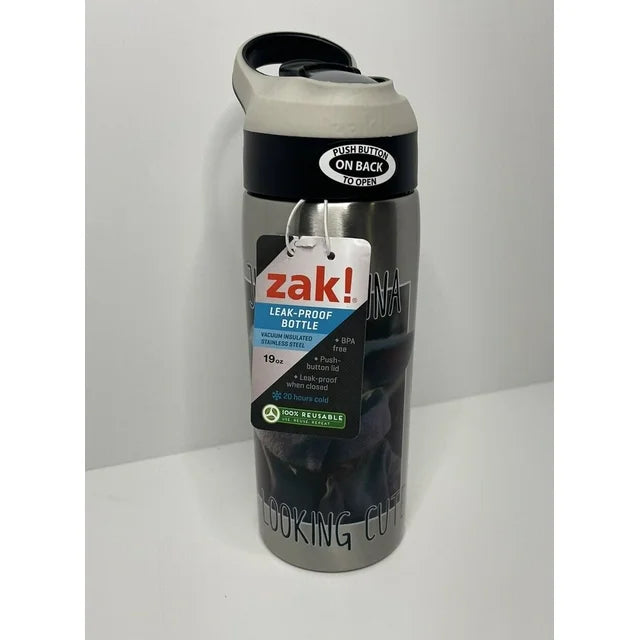 Jak! Leak Proof Water Bottle with Grogu 19 fl oz Stainless Steel I'm Just Gonna