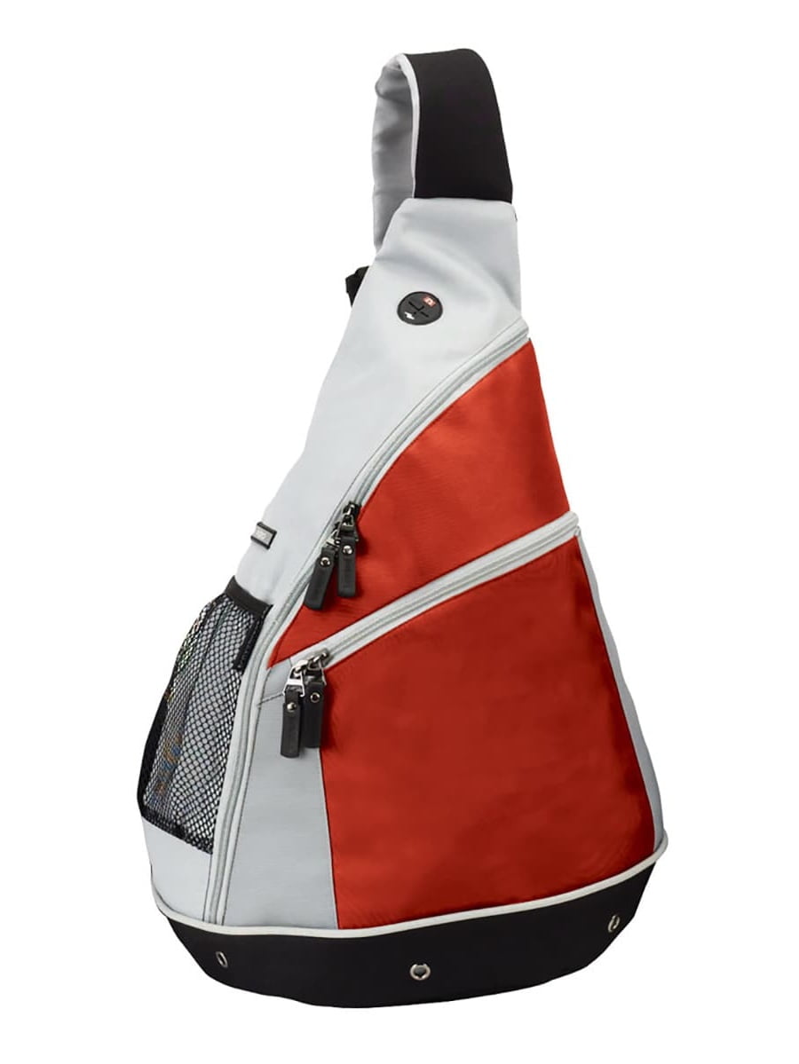 UNISEX RED SCHOOL SLING BACKPACK