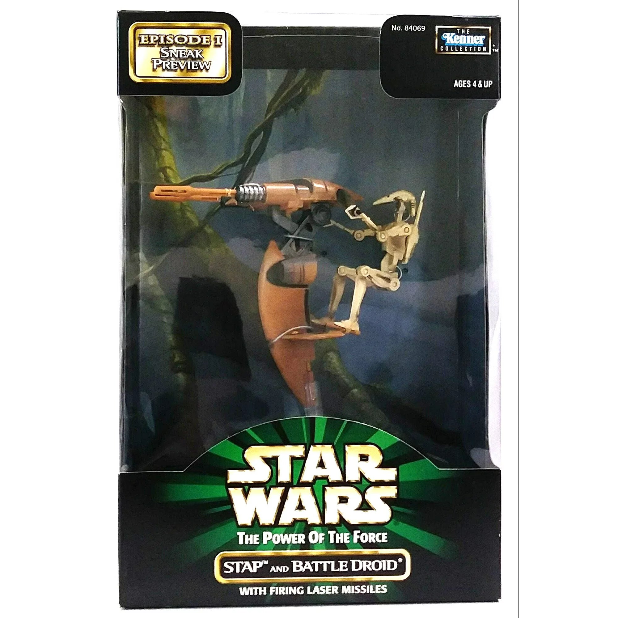 Star Wars STAP and Battle Droid Action Figure POTF