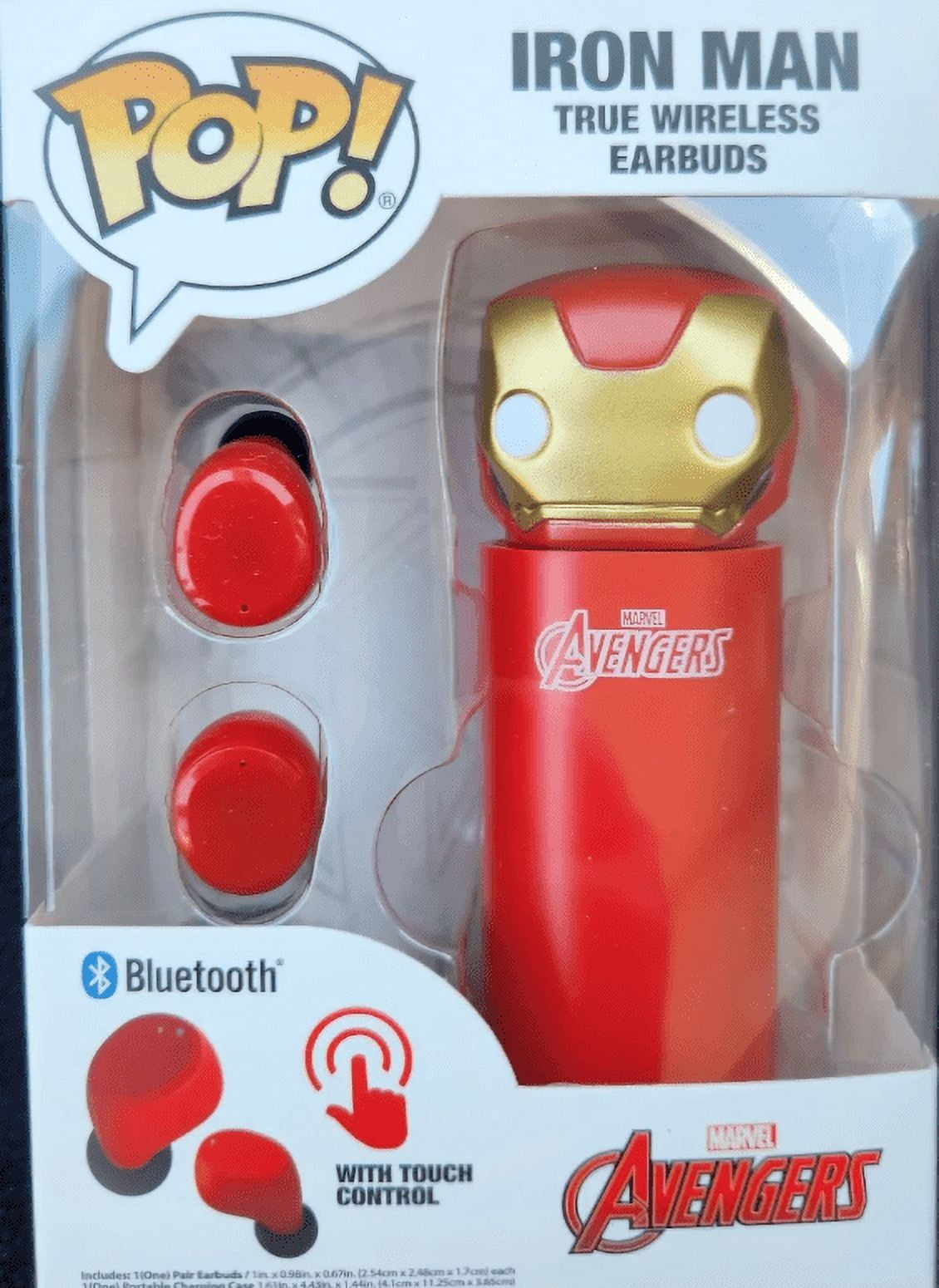 Pop Iron Man True Wireless Earbuds