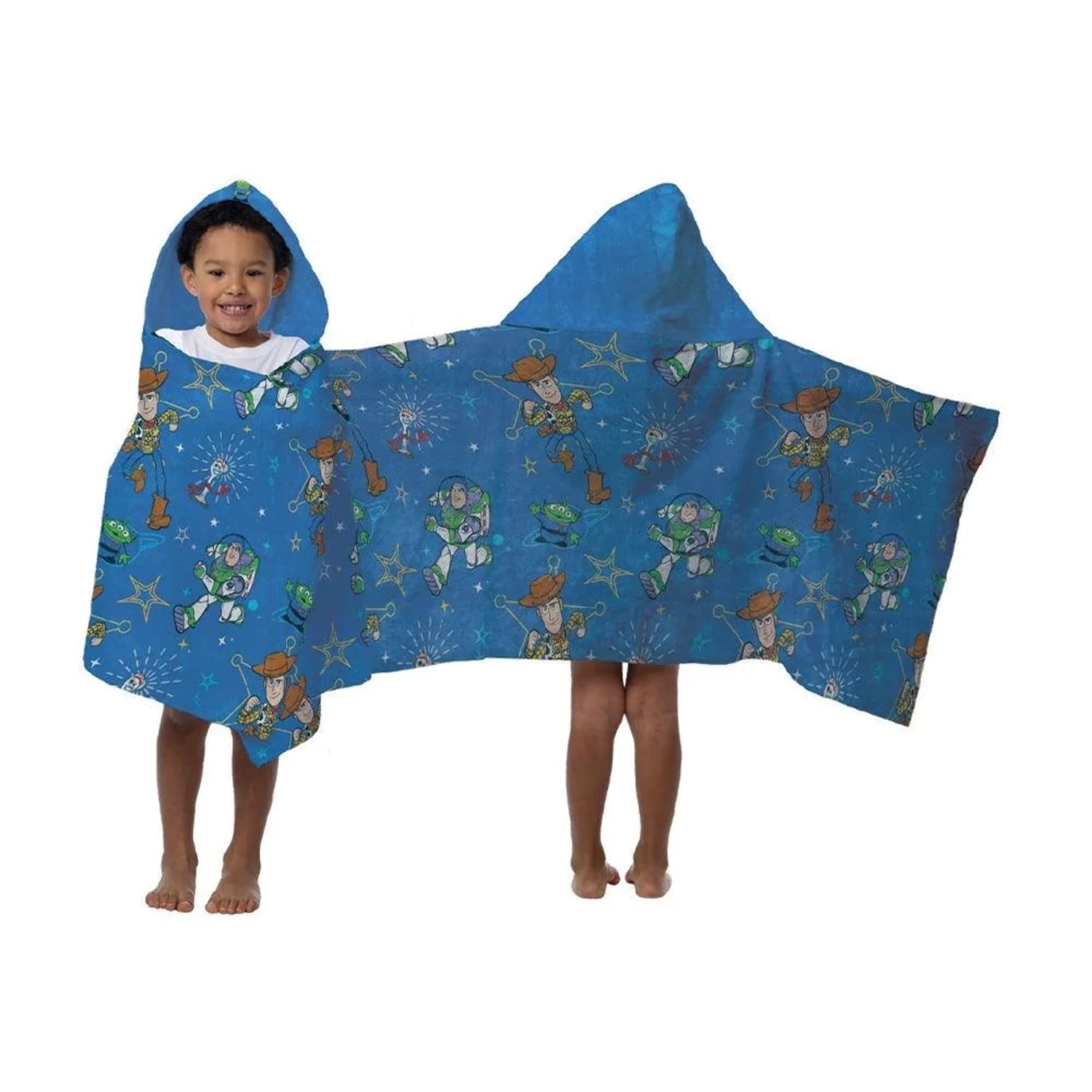 30x50 Silk Touch Flannel Hooded Throws - Toy Story