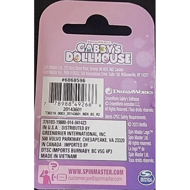 Dreamworks Gabby's Dollhouse 2" Mini Figures Mercat Mercat Gabby