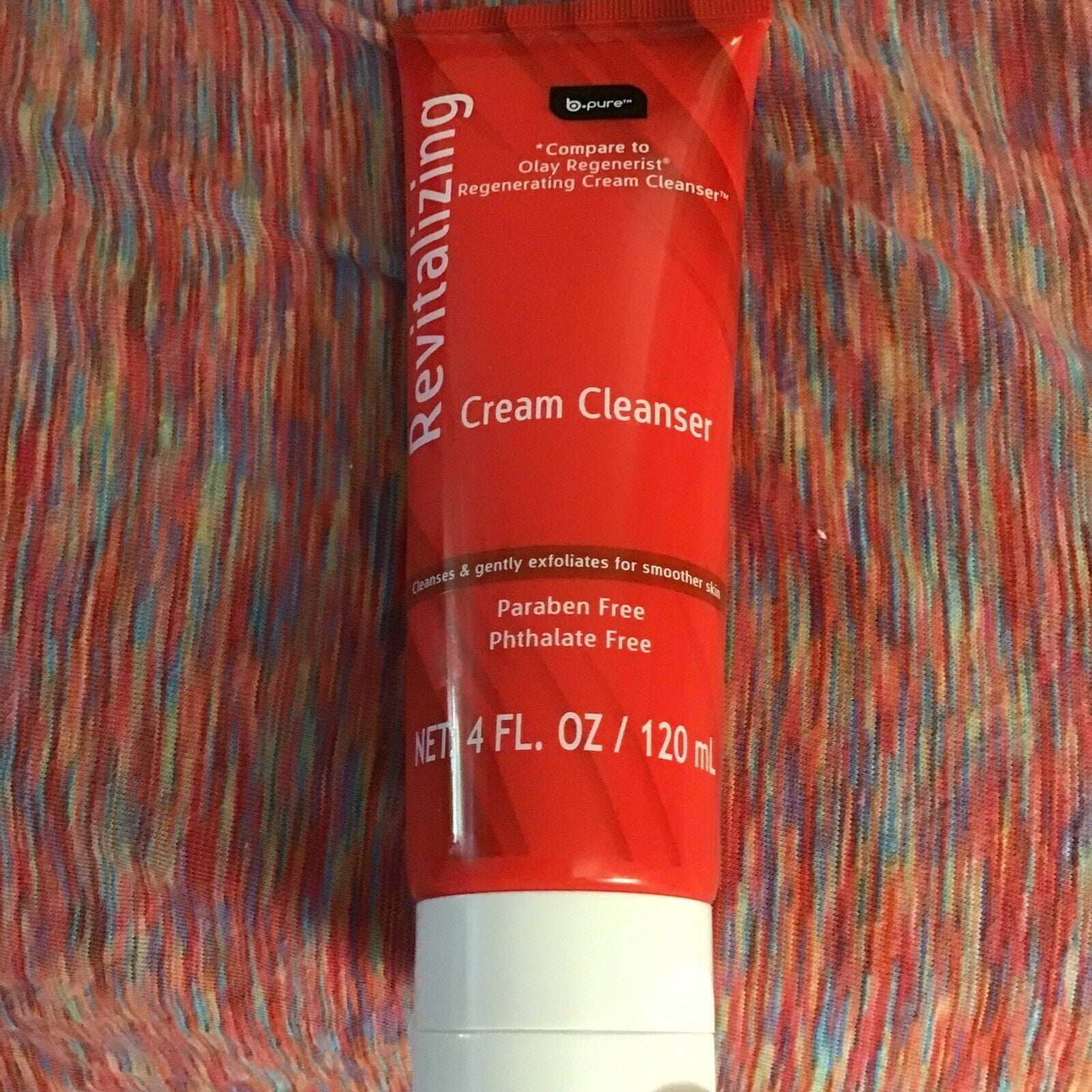 b-pure Revitalizing Cream Cleanser with Vitamins E, C & B5 -4oz