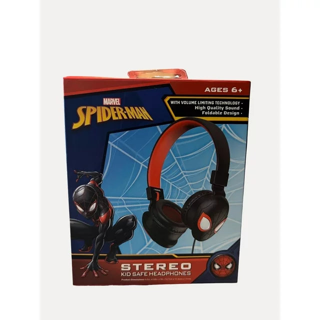 Marvel Spider-man Stereo Squishy Kid Safe Headphones