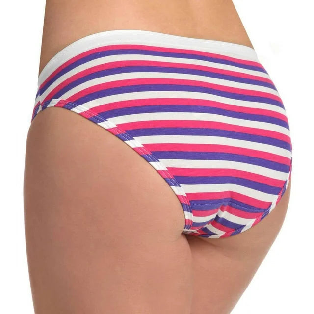 Fruit Of The Loom Women's Cotton Bikini Panties, 3 Pack