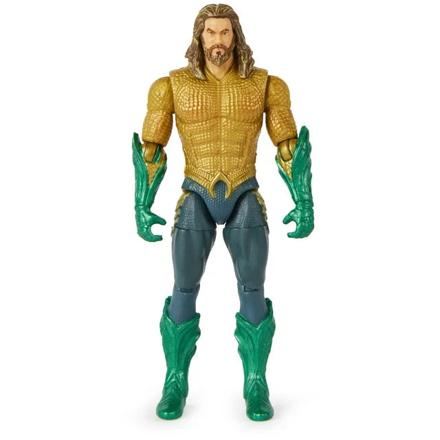 Aquaman 4" Action Figure - Articulated, 2 Accessories & Movie-Inspired