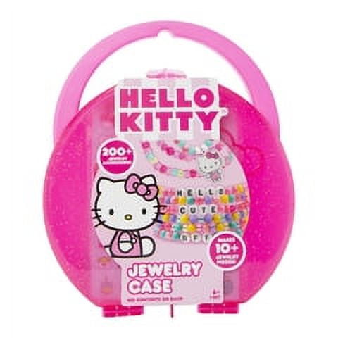 Hello Kitty Jewelry Making Kit & Case Pink for girls Ages 6 and up