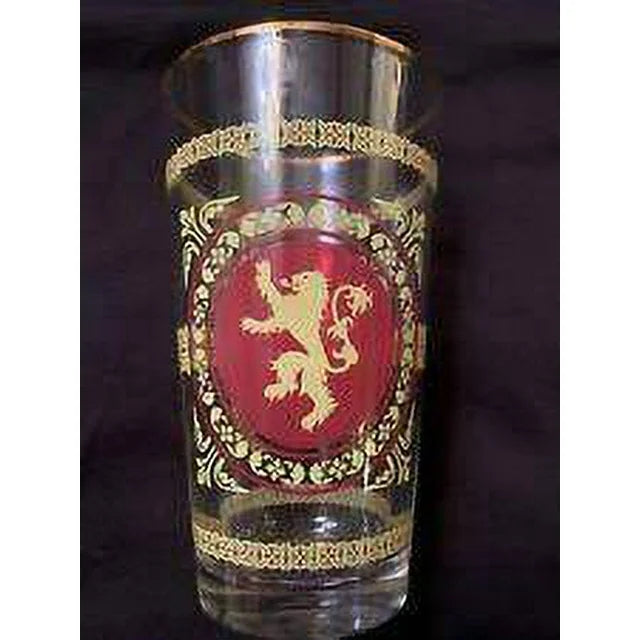 Game Of Thrones Glassware- Pint Glasses - Lannister