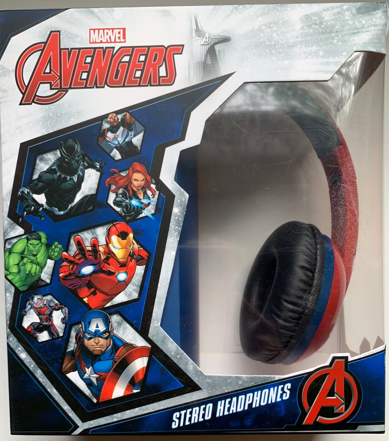 MARVEL AVENGERS Stereo Headphones! Foldable Headbands! HP-0393-AVENGER