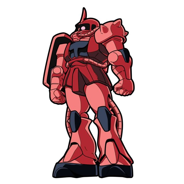 Mobile Suit Gundam MS-06S Char's Zaku II FiGPiN #697 Enamel Pin