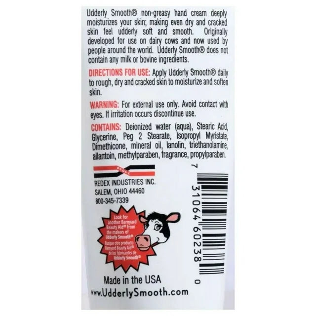 Udderly Smooth Udder Hand Cream, 2 Oz