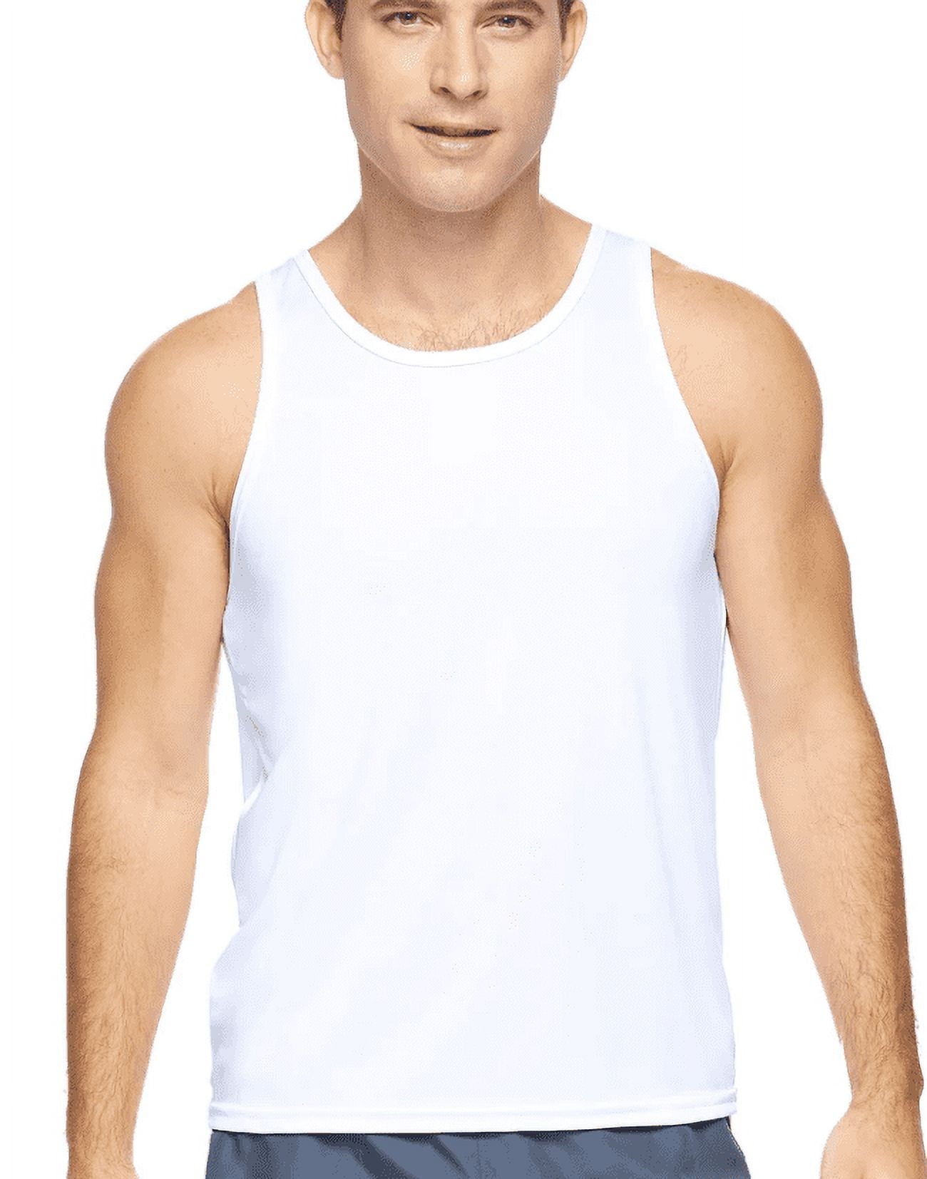 Expert Performance Men Tank Top White Size L