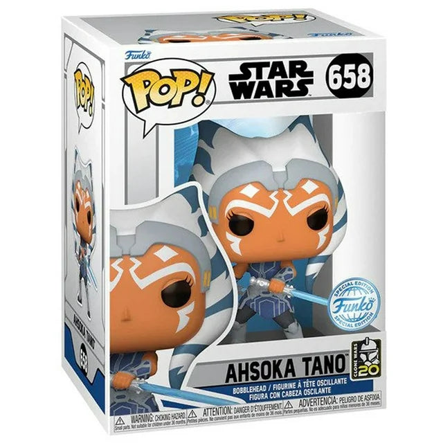 Funko Star Wars Ahsoka Tano Pop! Vinyl Bobble-Head - Limited Edition Exclusive